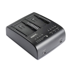 Swit S-3602V 2-ch JVC BN-VF Charger and Adaptor