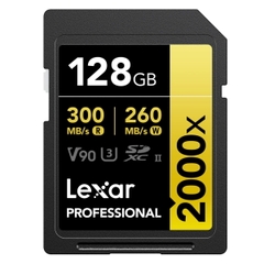Thẻ nhớ SDXC Lexar Professional Gold 2000x UHS-II V90