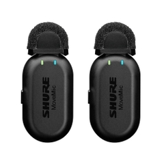 Micro Thu Âm Không Dây Shure MoveMic Two Cho Máy Ảnh, Điện Thoại Và Máy Tính