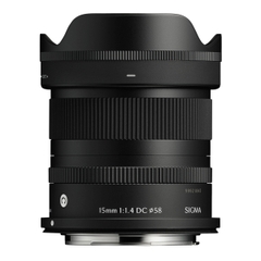 Ống kính Sigma 15mm F1.4 DC Contemporary - Hàng chính hãng