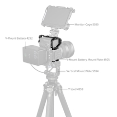 SmallRig Full Camera Cage for Sony Alpha 7R V, 7 IV, 7S III, 7R IV, 7 V (3667C)