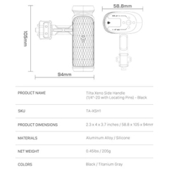 Tilta Xeno Side Handle - Hàng chính hãng