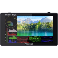 Feelworld LUT6S 6 inch 2600 NITS HDR/3D LUT màn hình cảm ứng 3G-SDI 4K HDMI