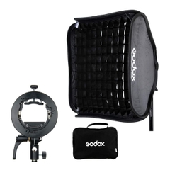 Sofbox Godox SGGV 60 x 60 giá đỡ S2 kèm lưới tổ ong