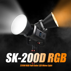 Đèn Led Tolifo SK-200DRGB - Hàng chính hãng