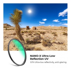 Kính lọc K&F Concept Nano-X Filter Ultra-low Reflection UV 77mm