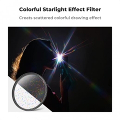 Kính lọc K&F Concept Nano-B - Colorful Starlight Effect Filter