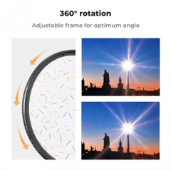 Kính lọc K&F Concept Nano-B - Colorful Starlight Effect Filter