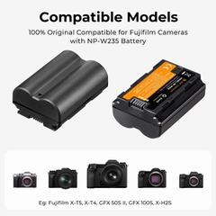 Pin và sạc K&F Fujifilm NP-W235 Combo 2 pin 1 sạc (KF28.0018)