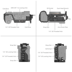 SmallRig Cage Kit Cho Sony A7C II & A7CR (4422)