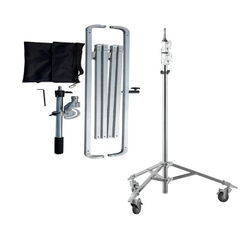 Khung cờ tản Sáng NiceFoto KT-428 kèm chân