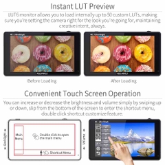 Màn Hình Feelworld Lut 6 6″ 2600nit HDR/3D LUT