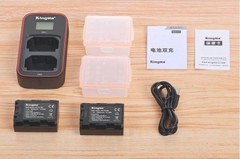 Bộ sạc đôi và 2 pin KingMa NP-FZ100