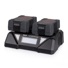 Bộ sạc SWIT S-3812S 2 kênh dùng cho pin V-Mount - Hàng chính hãng
