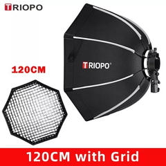 Softbox Triopo K2-120 thao tác nhanh