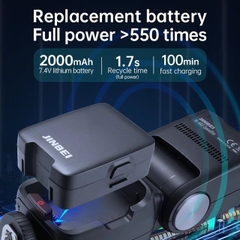 Đèn flash Jinbei Hi-460MAX- Hàng chính hãng
