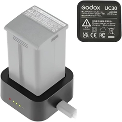 Sạc pin Godox UC30 cho đèn Flash Godox AD200 Pro II, AD300 Pro II