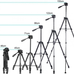 Chân máy ảnh Tripod Yunteng VCT-668- Hàng chính hãng