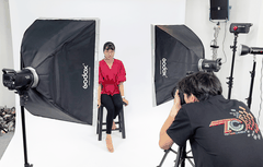 Bộ kít đèn flash Godox MS300E- 2đèn