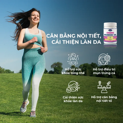 Austar Evening Primrose Oil 1000mg –  Viên Uống Tinh Dầu Hoa Anh Thảo( 60 viên)