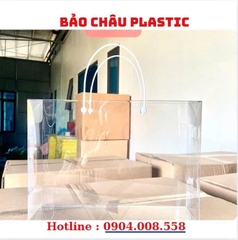 TÚI NHỰA PVC TRONG SUỐT ĐỰNG QUÀ