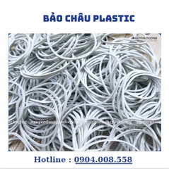 Dây Chun Vòng Trắng Sữa 500gr