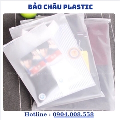 100g Túi zip có khóa đựng quần áo trong -mờ