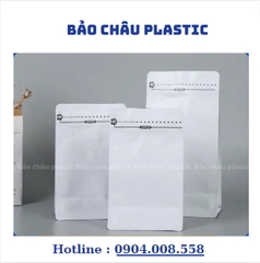 Túi zipper 8 cạnh đáy bằng