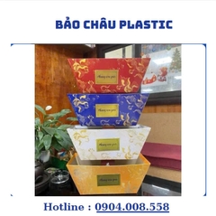 Khay Thuyền Đựng giỏ Qùa Tết 2025 ( Loại cứng )