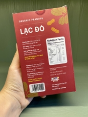 Lạc đỏ hữu cơ khô 450gr - HANUTI VIETNAM