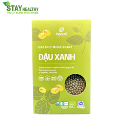 Đậu xanh hữu cơ khô 550gr - HANUTI VIETNAM
