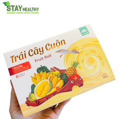 Kẹo trái cây cuộn hộp 180gr - Tư Bông