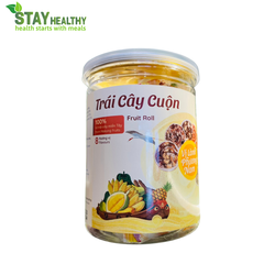 Kẹo trái cây cuộn hộp 130gr - Tư Bông