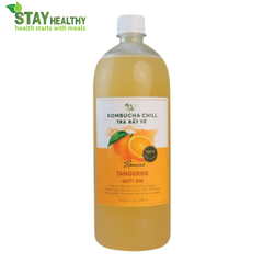 Trà Kombucha Chill 1 Lít - Vgreen Vị Quýt Sim