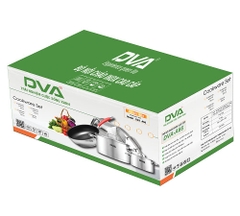 Bộ nồi chảo 3 đáy 4 món DVA A66