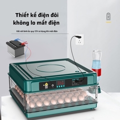 Máy ấp trứng mini ấp trứng gà tự động ấp trứng gia đình 220V VS 12V MAT