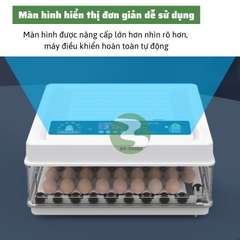 Máy ấp trứng gà mini tự động thông minh ấp trứng gà, chim, bò sát DN63