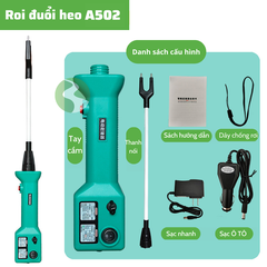Roi đuổi heo bằng điện A502 Dương Ninh gậy đuổi lợn A502