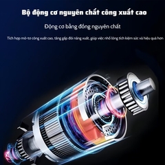 Máy nhổ lông vịt cầm tay, nhổ lông măng gia cầm tích điện 5000mAH