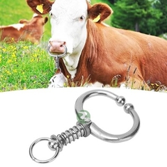Vòng xỏ mũi bò inox 304 Dương Ninh kẹp mũi bò inox 1 tiện dụng loại mới DN88