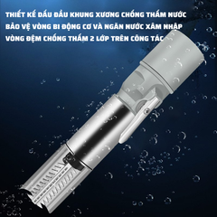 MÁY ĐÁNH VẢY CÁ CẦM TAY DÙNG ĐIỆN 220V-12V HOẶC PIN CHỖNG NƯỚC CÔNG SUẤT LỚN