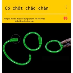 Vòng xỏ mũi bò bằng nhựa Pakistan ( Có Chốt ) DN57