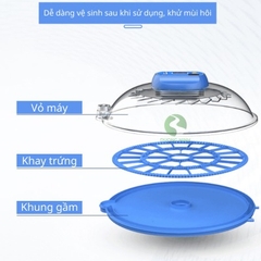 Máy ấp trứng gà thông minh tự đảo thế hệ mới ấp trứng chim bồ câu gà đá