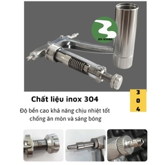 Xi lanh tiêm tự động MEZ tiêm vacxin gia xúc gia cầm thú y DN38