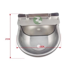 Máng uống nước tự động cho bò, gia súc inox 304 DN30