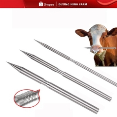 Cây tạo lỗ mũi trâu bò, kìm bấm mũi bò trâu chất liệu inox siêu bền DN83