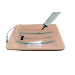 Miếng da tập tiêm silicon, tập tiêm da- Miếng da tập chuyền MD04