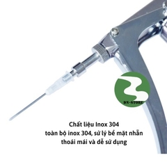 Xi lanh tiêm tự động MEZ tiêm vacxin gia xúc gia cầm thú y DN38
