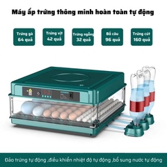 Máy ấp trứng gà mini tự động thông minh đảo trứng