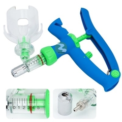 Xi lanh thú y tự động tiêm vacxin gia cầm gia xúc MMA 2 - 5ML DN90